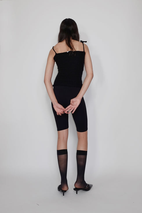 BEZNAL × Cycle "Spiral top" -BLACK- *Last1
